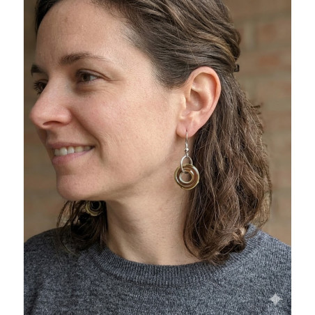Boucle d'oreille en Perles de Murano Uniques | Fait Main