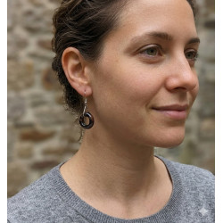 Boucle d'oreille en Perles de Murano Uniques | Fait Main