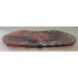 Assiette en verre artisanale – Pièce unique et personnalisable