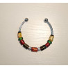 Bracelet Perles de Murano Uniques | Fait Main & Acier Inox