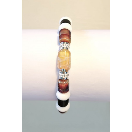 Bracelet Perles de Murano Uniques | Fait Main & Acier Inox