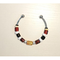 Bracelet Perles de Murano Uniques | Fait Main & Acier Inox