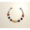 Bracelet Perles de Murano Uniques | Fait Main & Acier Inox