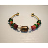 Bracelet Perles de Murano Uniques | Fait Main & Acier Inox