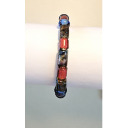 Bracelet Perles de Murano Uniques | Fait Main & Acier Inox