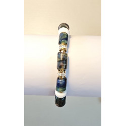 Bracelet Perles de Murano Uniques | Fait Main & Acier Inox