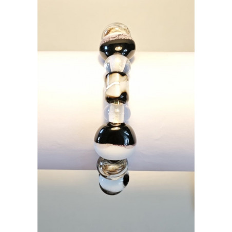 Bracelet Perles de Murano Uniques | Fait Main & Acier Inox