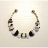 Bracelet Perles de Murano Uniques | Fait Main & Acier Inox