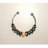 Bracelet Perles de Murano Uniques | Fait Main & Acier Inox