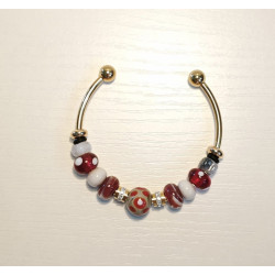 Bracelet Perles de Murano Uniques | Fait Main & Acier Inox