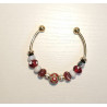 Bracelet Perles de Murano Uniques | Fait Main & Acier Inox