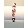 Bracelet Perles de Murano Uniques | Fait Main & Acier Inox
