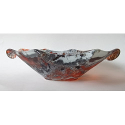 Saladier / coupe à fruit - verre artisanale