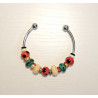 Bracelet Perles de Murano Uniques | Fait Main & Acier Inox