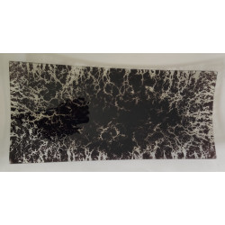 Assiette rectangulaire en verre artisanal – Art de la table